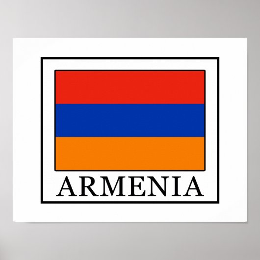 Armenien Poster (Vorne)