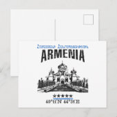 Armenien Postkarte (Vorne/Hinten)