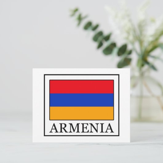 Armenien Postkarte (Stehend Vorderseite)
