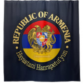 Armenien (rd) duschvorhang (Vorderseite)