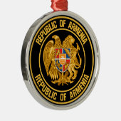 Armenien-Runde Ornament Aus Metall (Rechts)