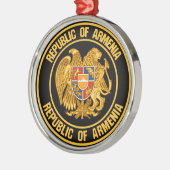 Armenien-Runde Ornament Aus Metall (Links)