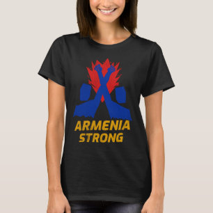 Armenien stark Vintage Verteidige die armenische T-Shirt