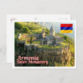 Armenien - Syunik - Tatev-Kloster - Postkarte (Vorne/Hinten)