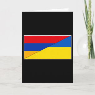 Armenien Ukraine-Flagge Armenische Ukrainische Nat Karte