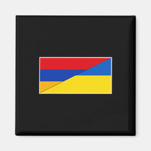 Armenien Ukraine-Flagge Armenische Ukrainische Nat Magnet