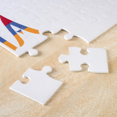 Armenien und Armenische Flagge Personalisiert Puzzle (Seite)