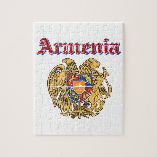 Armenien-Wappen Entwürfe Puzzle (Vertikal)