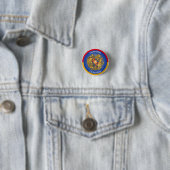 Armenien Wappen Kreisform Button (Beispiel)
