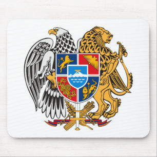 Armenien-Wappen Mousepad