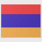 Armenienflagge Geschenkpapier (Flach)