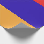 Armenienflagge Geschenkpapier (Ecke)