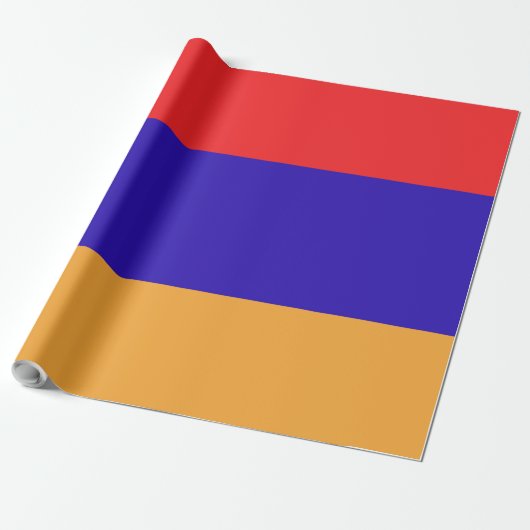 Armenienflagge Geschenkpapier (Ungerollt)