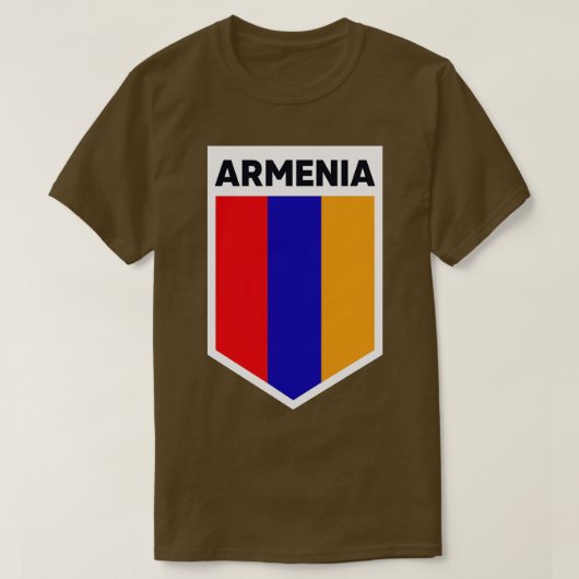 Armenienflagge T-Shirt (Design vorne)