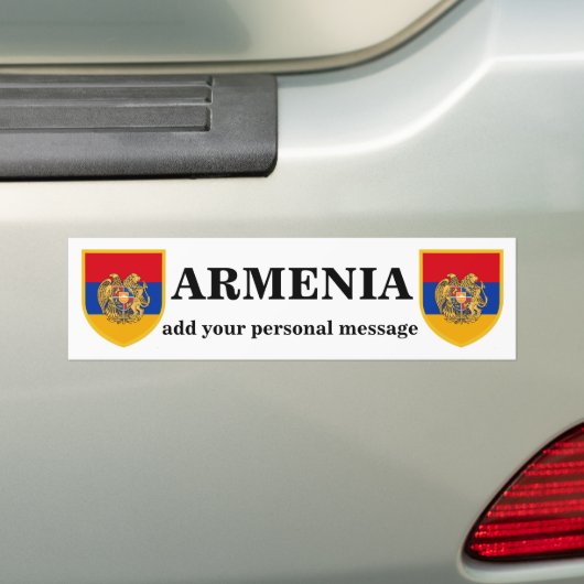 Armenienwappen Autoaufkleber (Auf Auto)