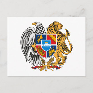 Armenienwappen Postkarte