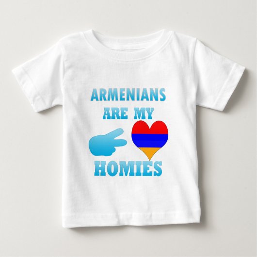 Armenier sind meine Heimat Baby T-shirt (Vorderseite)