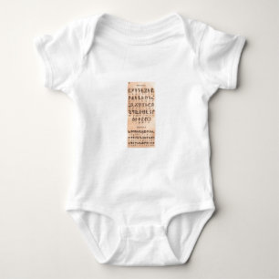 Armenisch-Alphabet Baby Strampler