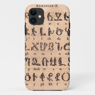 Armenisch-Alphabet Case-Mate iPhone Hülle