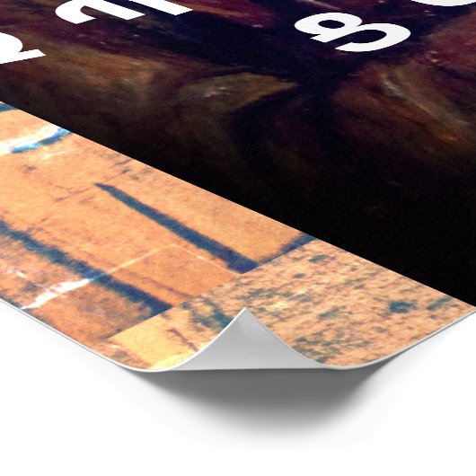 Armenisch-Alphabet Poster (Ecke)