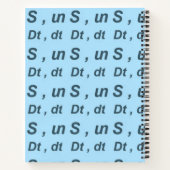 Armenisch-Alphabet-Serie Notizblock (Rückseite)