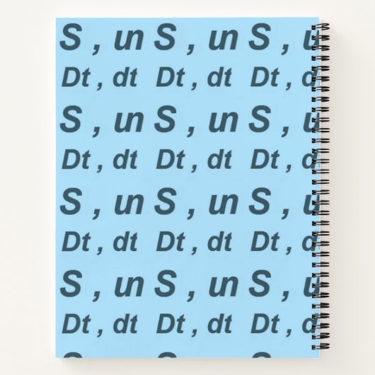 Armenisch-Alphabet-Serie Notizblock (Rückseite)