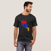 Armenisch-Alphabet T-Shirt (Vorne ganz)