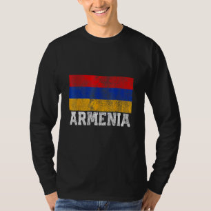 Armenisch Armenien Flagge Nationaler Stolz Familiä T-Shirt