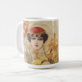 Armenisch Frohe Weihnachtskaffee-Tasse Kaffeetasse (Vorderseite Links)