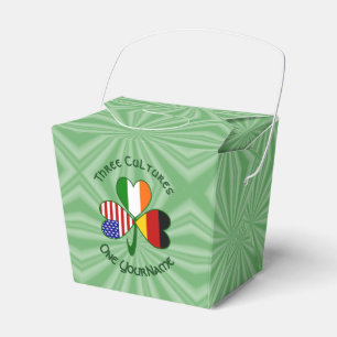 Armenisch-irisch-amerikanisches Kleeblatt - Nehmen Geschenkschachtel