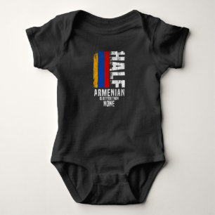 Armenisch ist halb besser als kein lustiger Armeni Baby Strampler