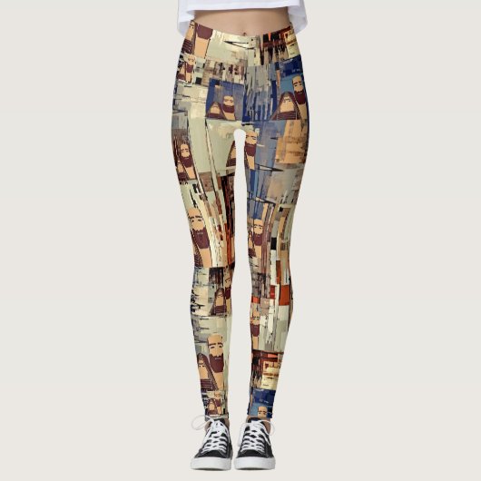 Armenisch Papik mamik Leggings (Vorderseite)