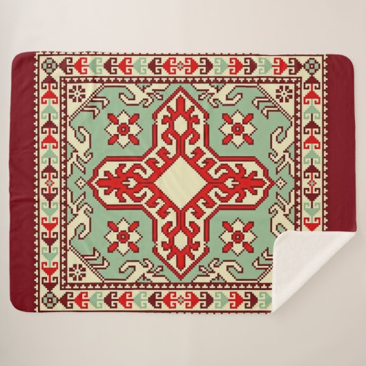 Armenisch Sherpadecke (Vorderseite (Horizontal))