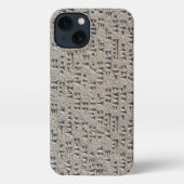 Armenisch Urartian Cuneiform Tablet-Glossie iPhone Hülle (Rückseite)