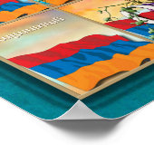 Armenische Alphabet Seasons Poster (Ecke)