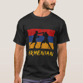 Armenische Boxhandschuhe Armenia Pride Geschenk Mä T-Shirt (Vorderseite)