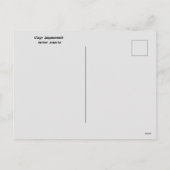 Armenische Feiertagskarte Feiertagspostkarte (Rückseite)