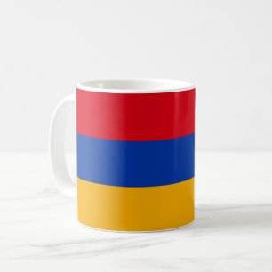 (Armenische) Flagge Armeniens Kaffeetasse