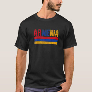 Armenische Flagge Armenischer Mäuse Frauen Kinder  T-Shirt