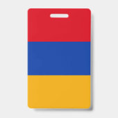 armenische Flagge Ausweis (Rückseite)