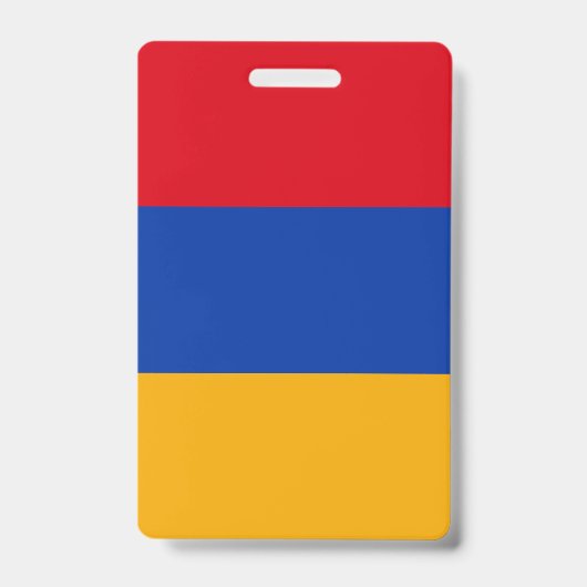 armenische Flagge Ausweis (Vorderseite)