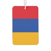 armenische Flagge Autolufterfrischer (Rückseite)
