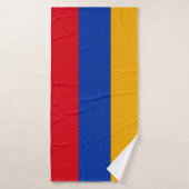 armenische Flagge Badehandtuch (Badehandtuch)