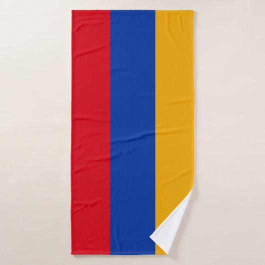 armenische Flagge Badehandtuch (Badehandtuch)