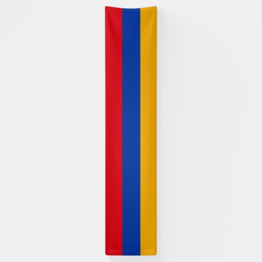 Armenische Flagge Banner (Vertikal)