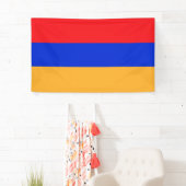 Armenische Flagge Banner (Insitu)