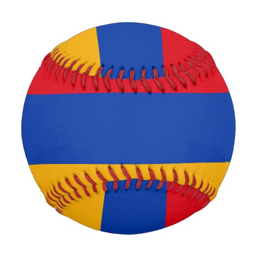 armenische Flagge Baseball (Rückseite)