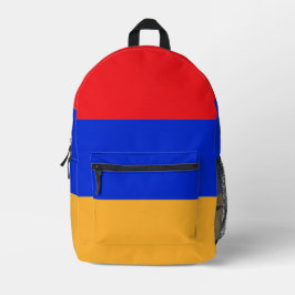 Armenische Flagge Bedruckter Rucksack