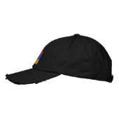 armenische Flagge Bestickte Baseballkappe (Links)