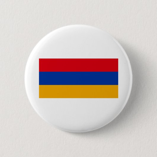armenische Flagge Button (Vorderseite)